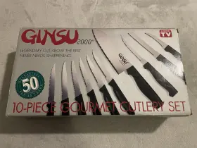 079061028100 GINSU Gourmet Cutlery Set Tv