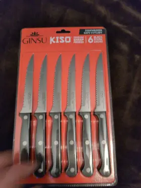 079061030875 GINSU Kiso Steak Knife Set