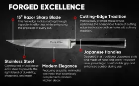 079061071045 GINSU Gourmet Chikara Forged Steak Knives Set #2