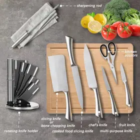 GLIART01 GLIART Kitchen Cutting Tool Set Bone Knife Chefs #2