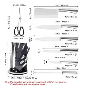 GLIART01 GLIART Kitchen Cutting Tool Set Bone Knife Chefs #3