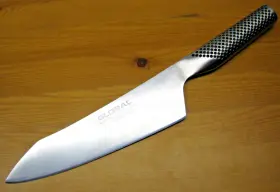 C274 GLOBAL Oriental Santoku Chef Knife Blade Flaw