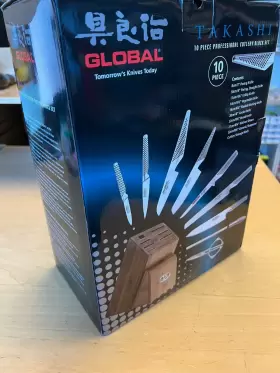 G-79589AU GLOBAL Takashi Knife Block Set Box