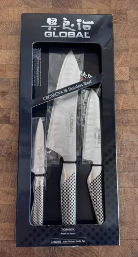 G-833890 GLOBAL Classic Kitchen Knife Set Box