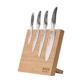 G-SAB15001 GLOBAL Bitoku Sai Knife Set Magnetic Block