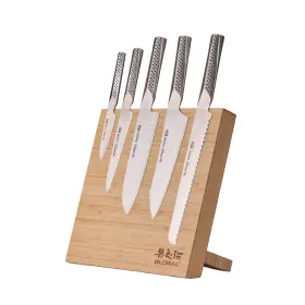 G-UKB15001 GLOBAL Bitoku Ukon Knife Set Magnetic Block