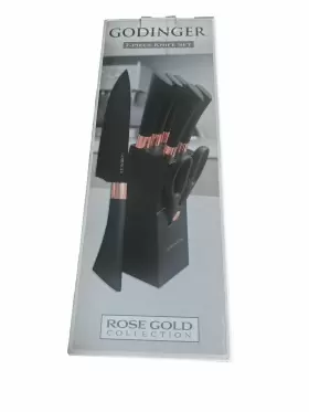 041979209254 GODINGER Knife Set Block Scissors