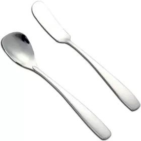 784143149566 GOEIELEWE Cheese Spreader Dessert Spoon Set