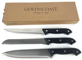816F GOLD COAST Copper Knife Scissor Set