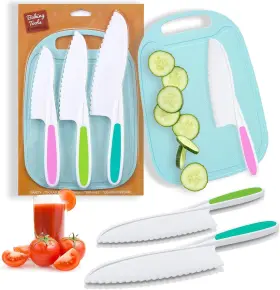 K-GO-KK1 GONEJALL Kids Knife Set Cooking Kitchen Toddler