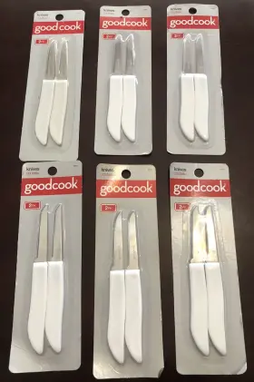 076753187633 GOOD COOK Paring Knife Set