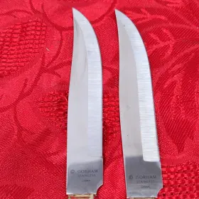 6214746 GORHAM Meredith Steak Knives Steel Set Flatware #2