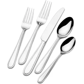 885991135302 GOURMET BASICS BY MIKASA Westfield Flatware Set #2