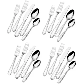 885991135302 GOURMET BASICS BY MIKASA Westfield Flatware Set