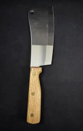 98773 GOURMET CUTLERY High Carbon Steel Cleaver