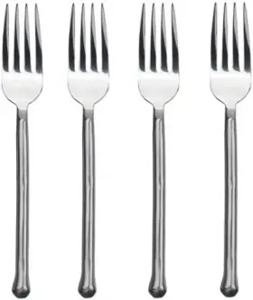 35-691 GOURMET SETTINGS Exotique Platinum Dinner Fork Set