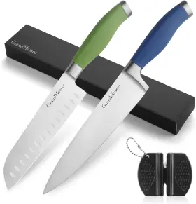 313048425460 GRANDMESSER Kitchen Knives Ultra Sharp Chef