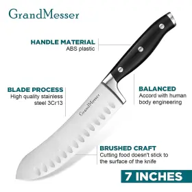 753272095235 GRANDMESSER Butcher Knife Bullnose High Carbon #3