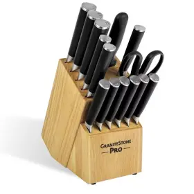 744110255034 GRANITESTONE Nutri Blade Pro Steel Chef Knife