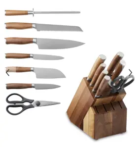 Premiere GREEN PAN Knife Block Set