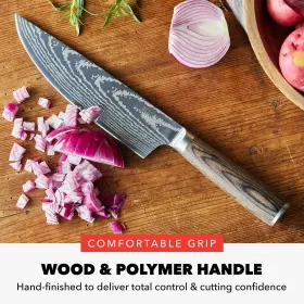 885837045819 GREENPAN Bobby Flay Chefs Knife Steel Blade Prec #3
