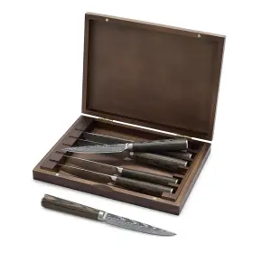 885837048834 GREENPAN Bobby Flay Steak Knife Set Wood Storage