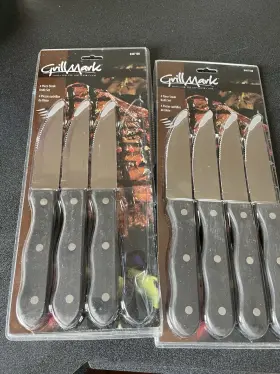03466 GRILL MARK Steel Steak Knife
