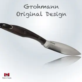 785249195372 GROHMANN Design High Carbon Steel Blade Rosewood #2