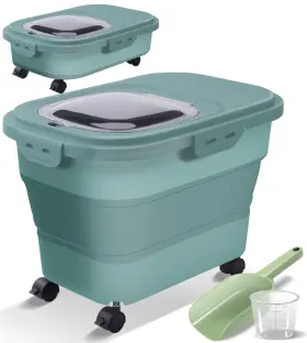 B0CCJKVW9G GROPECAN Dog Food Storage Container Lids Airtight