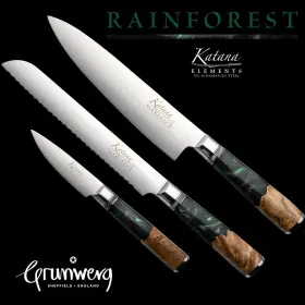019311000901 GRUNWERG Katana Elements Knife Box Set Chef #2