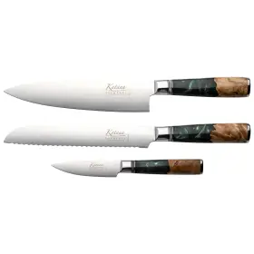 019311000901 GRUNWERG Katana Elements Knife Box Set Chef