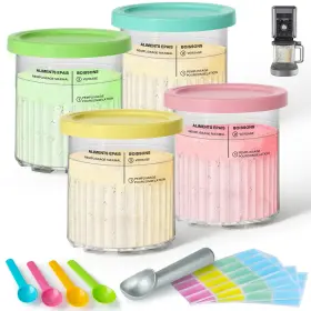 JE-NC500 GUANQIAO Pack Creami Pints Lids Ninja Creamy
