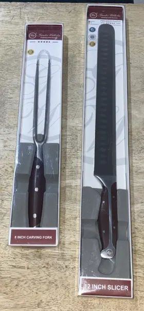 052752702220 GUNTER WILHELM Carving Set Slicer Fork