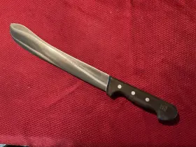 3642-10 GUSTAV EMIL ERN Bull Nose Butcher Knife Carbon Steel