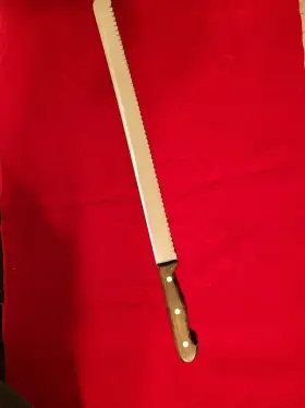 12321 GUSTAV EMIL ERN SOLINGEN GERMANY Blade Serrated Carving #2