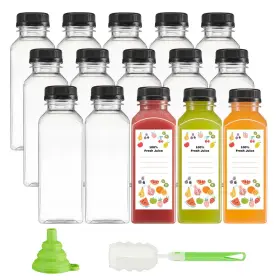 810085795025 GUSTO Juice Bottles Caps Labels