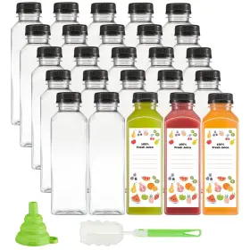 B0C6L5358W GUSTO Juice Bottles Caps Labels Funnel
