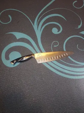6058 GUY FIERI Chef Knife Knuckle Sandwich Handle #3