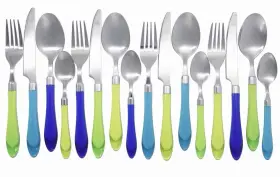 Gymmsb GYPSY COLOR Brink House Sea Mix Steel Cutlery Set