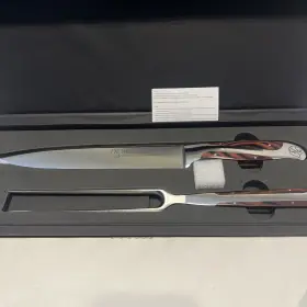 X50-CR-MOV-15 HAMMER STAHL Carving Knife Fork Set