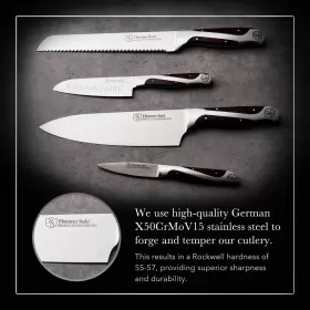 HS-6440 HAMMER STAHL Knife Set Chef Essential Kitchen #3