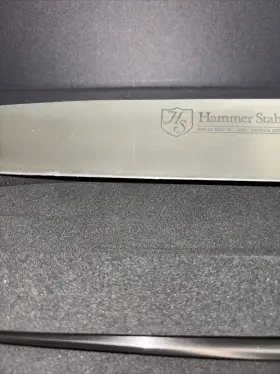 HS-6442 HAMMER STAHL Carving Knife Fork Set High Carbon Steel #3