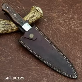 760627588434 HANDMADE Steel Chef Knife Etching Blade #2