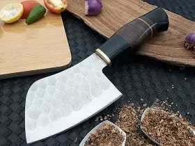 CL09 HANDMADE Personalized Cleaver Knife Butcher #2