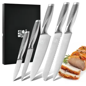 753878449869 HAOCHUYI Chef Knife Set Ultra Sharp Kitchen