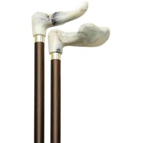 9132600 HARVY Palm Grip Cane Shaft Marbleized Handle