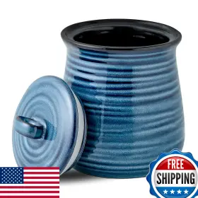 B09WHXYZ4Z HASENSE Ceramic Food Storage Jar Coffee Canister