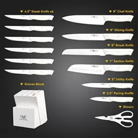 768434235237 HD HUNTER.DUAL Knife Set Kitchen Block Di #2