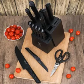 768434235299 HD HUNTER.DUAL Knife Kitchen Block Set Sharpener #3