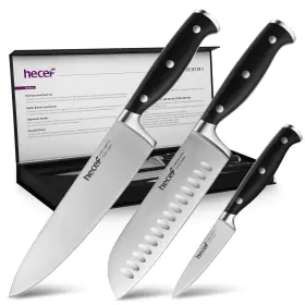 40216 HECEF Kitchen Knife Set Abs Handle Sharp Pro Chef